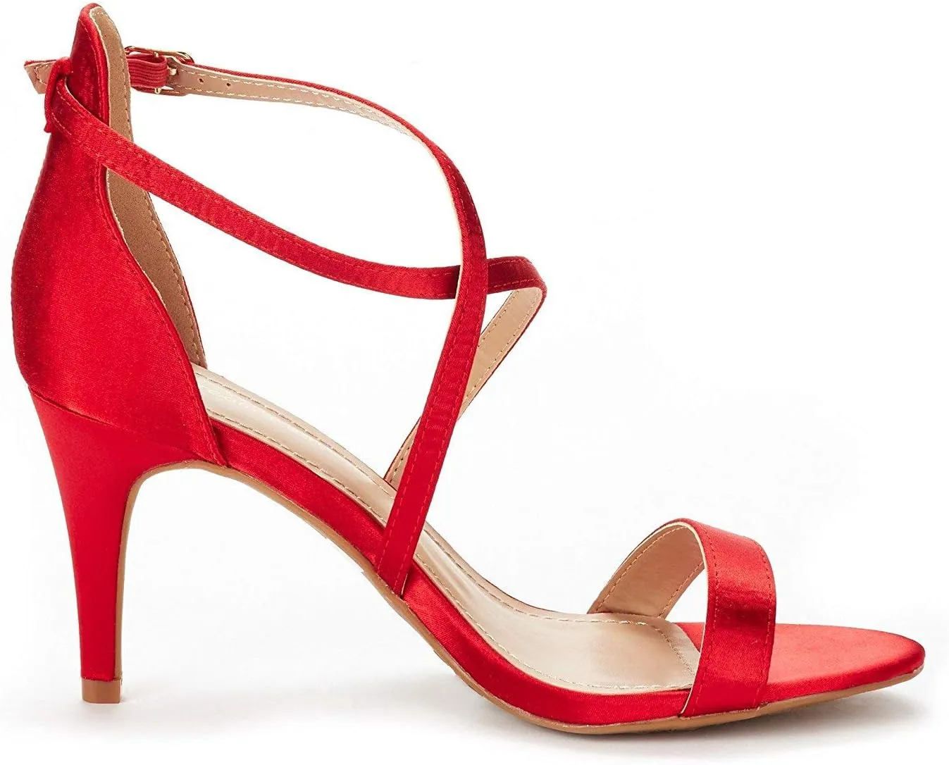 DREAM PAIRS Women's Dolce Fashion Stilettos Open Toe Pump Heel Sandals
