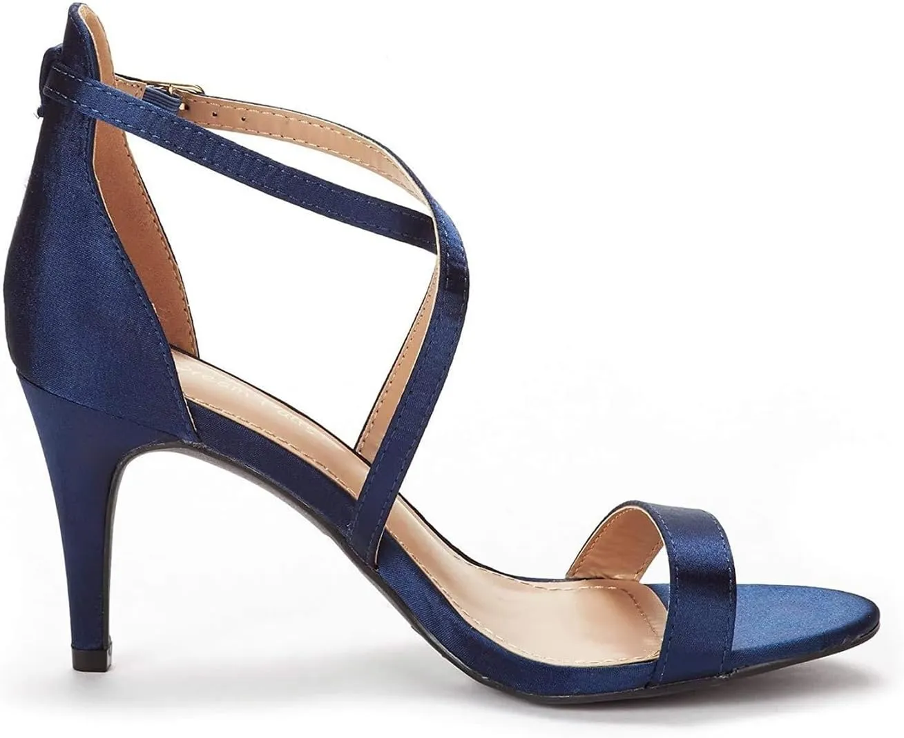DREAM PAIRS Women's Dolce Fashion Stilettos Open Toe Pump Heel Sandals
