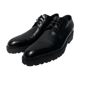 DRIES VAN NOTEN/Loafers/EU 41/Leather/BLK/Pointed Laced Loafer