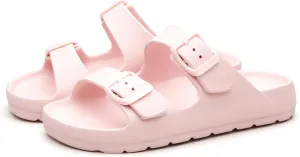 EasyStar Boys and Girls Adjustable Strap EVA Slipper Sandal