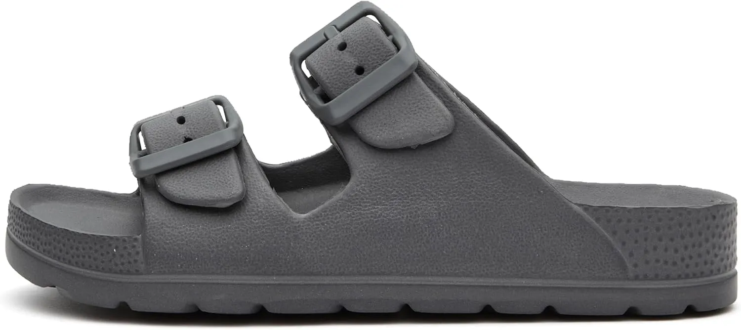 EasyStar Boys and Girls Adjustable Strap EVA Slipper Sandal