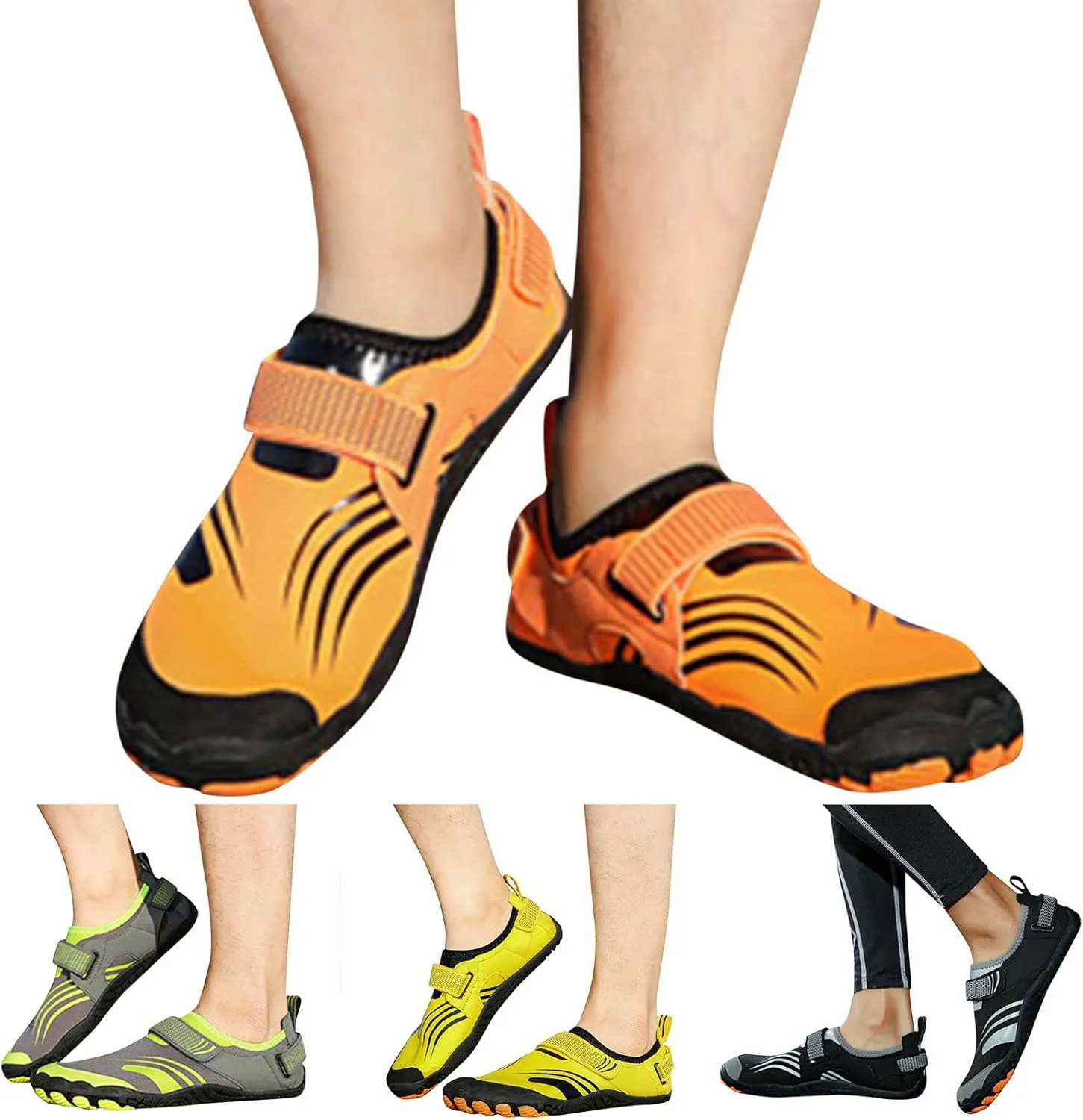 Extra Wide Water Shoes for Men Breathable Non Slip Athletic Mens Hiking Water Shoes Quick Dry Shoes for Men Stylish Water Shoes for Pool Beach Surf Walk Water Yoga