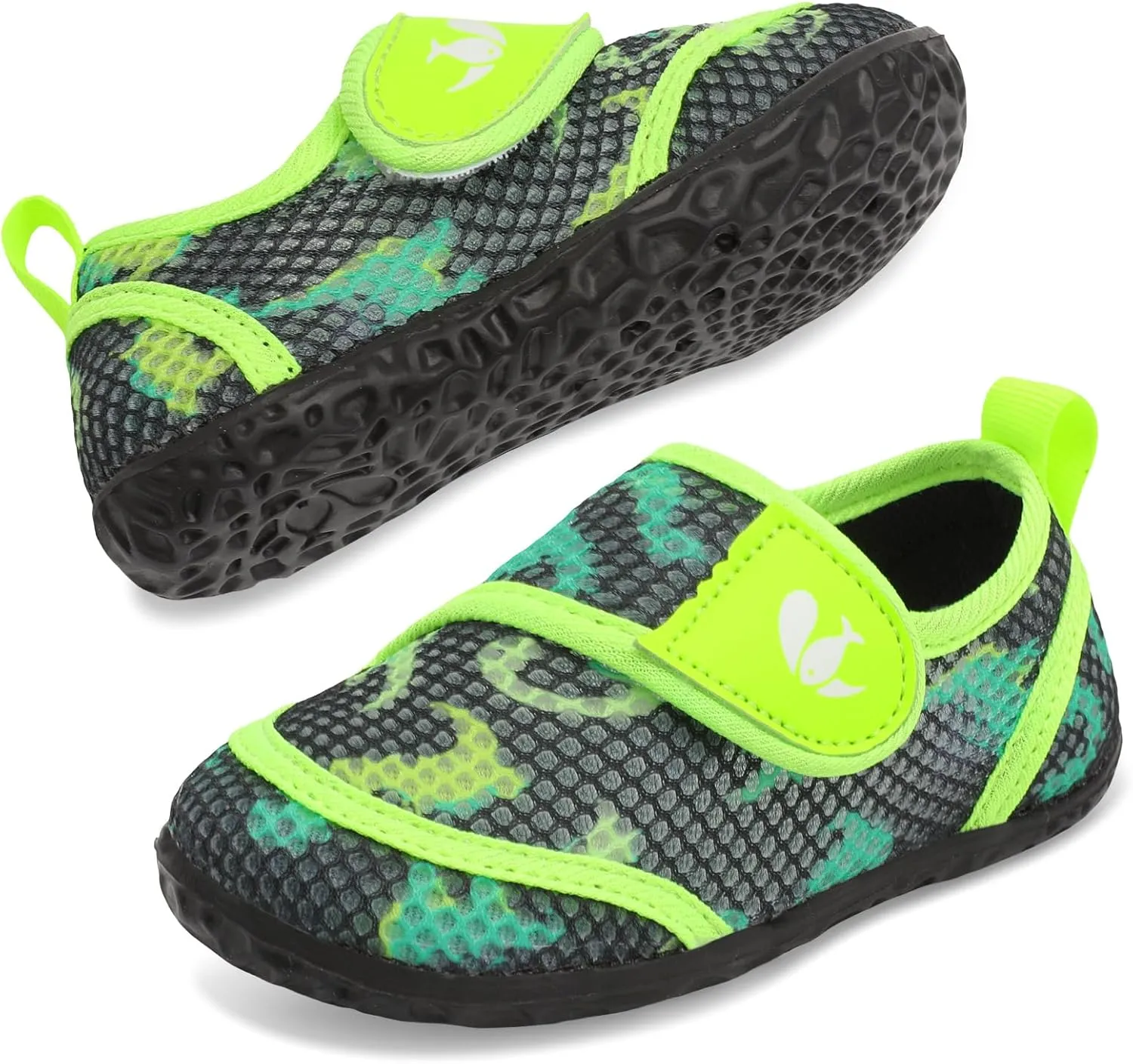 FEETCITY Toddler Water Shoes Boys Girls Swim Shoes Quick Dry Kids Aqua Socks Barefoot for Beach Swimming Pool