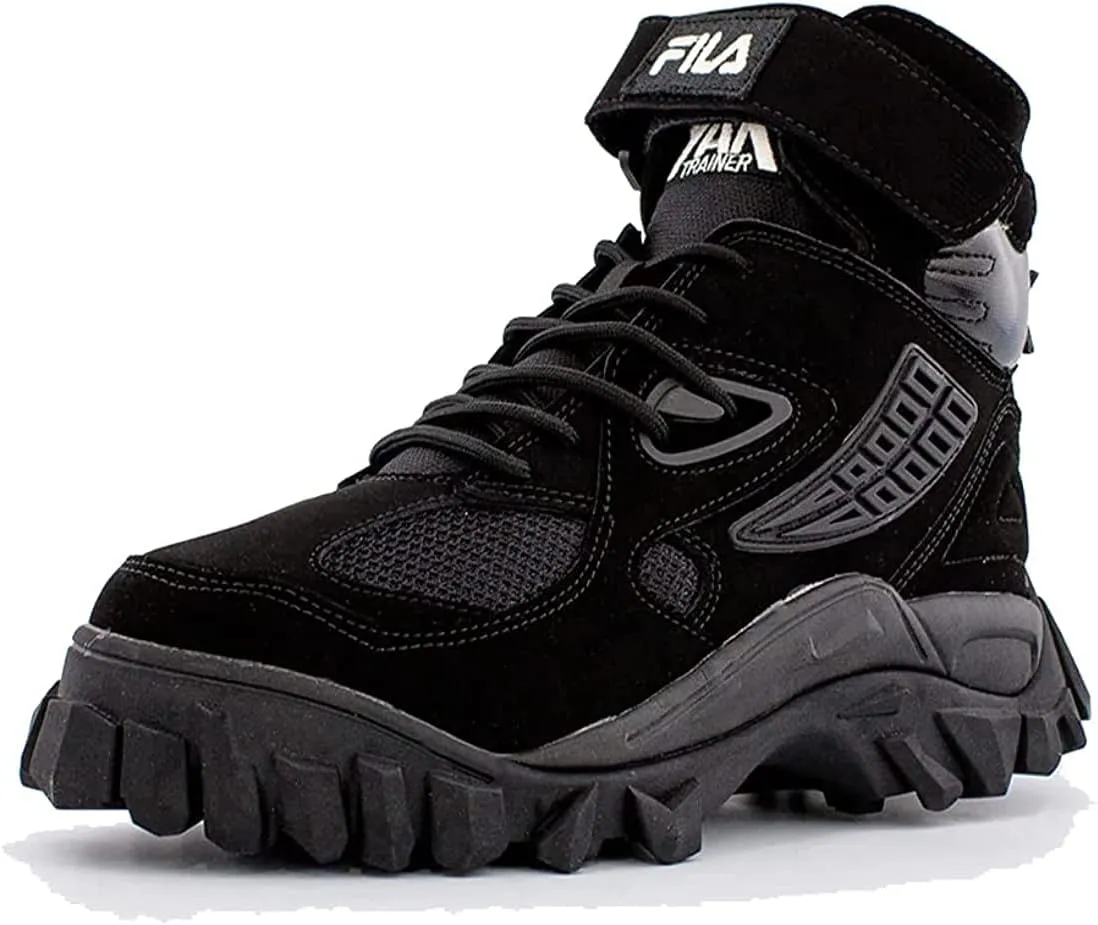 Fila Men's Yak Boots Trail Shoes Size 12 US Black