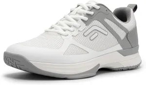 FitVille Extra Wide Pickleball Shoes for Men, All Court Tennis Sneakers Shoes with Arch Support