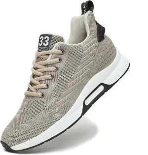 FLIOZY Elevator Sneakers 2.36 Inches Men's Invisible Height Increasing Elevator Shoes Lace up Sports Sneakers Casual Walking Shoes