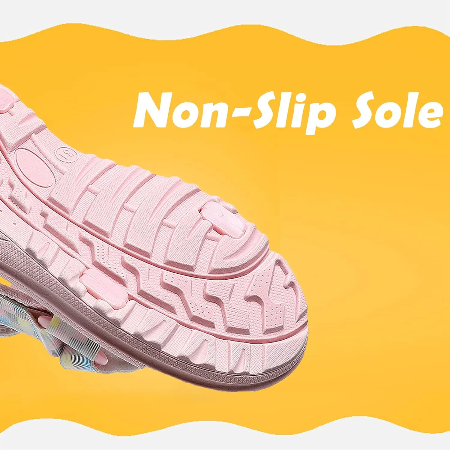 FLIOZY Sandals Girl's Hiking Sandals Kids Adjustable Straps Open Toe Sport Sandals Toddler Summer Sports Outdoor Shoes