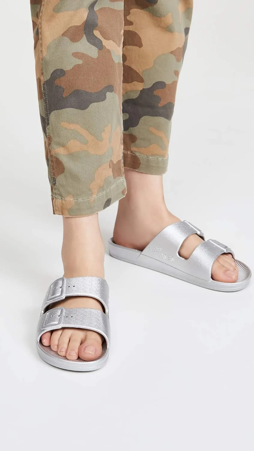 Freedom Moses Women's Moses Two Band Slides