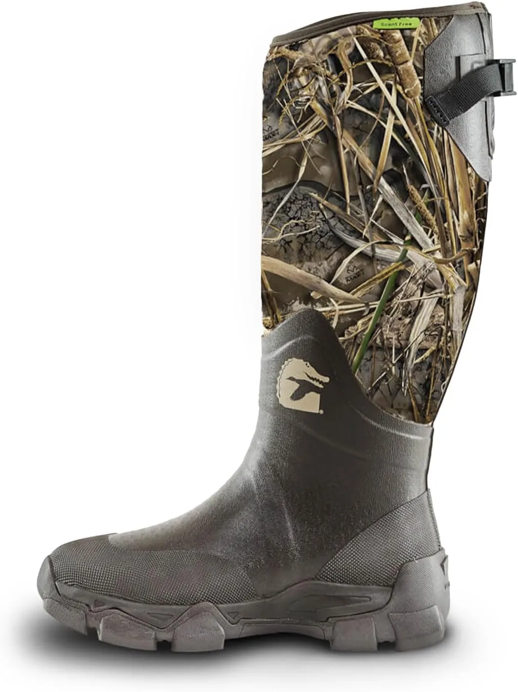 Gator Waders Men's Omega Hunting Durable Lightweight Insulated Boots with Calf Adjustable Gusset & Warm Fleece Lining