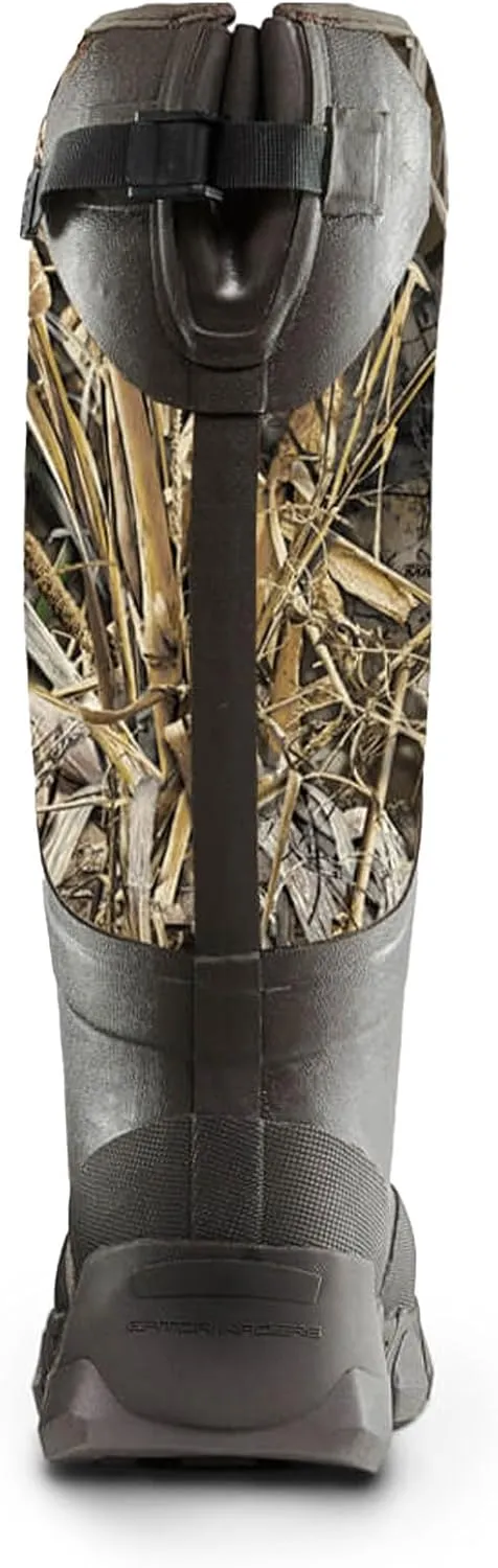Gator Waders Men's Omega Hunting Durable Lightweight Insulated Boots with Calf Adjustable Gusset & Warm Fleece Lining