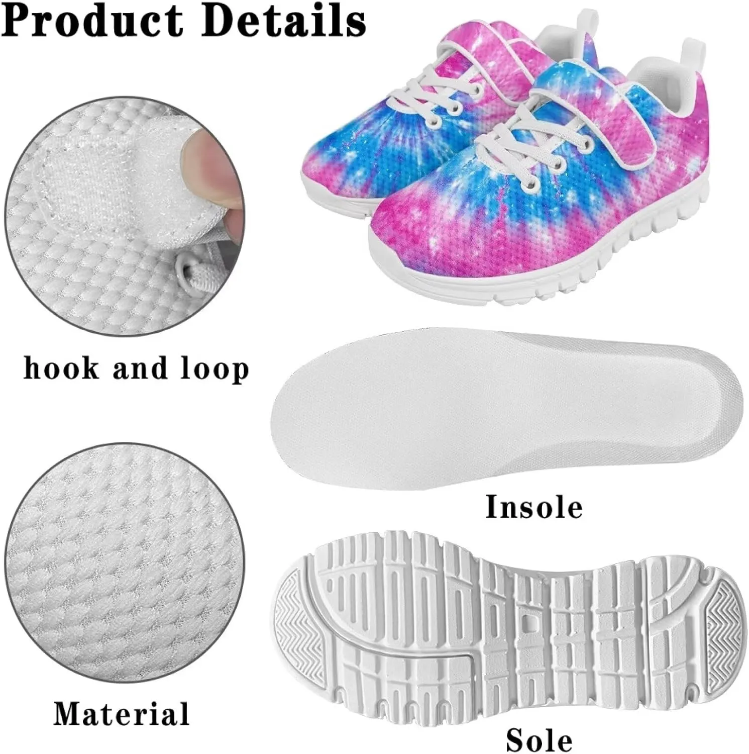 Girls Slip On Sneakers Cute Animal Little Kids Shoes School Tennis Shoes