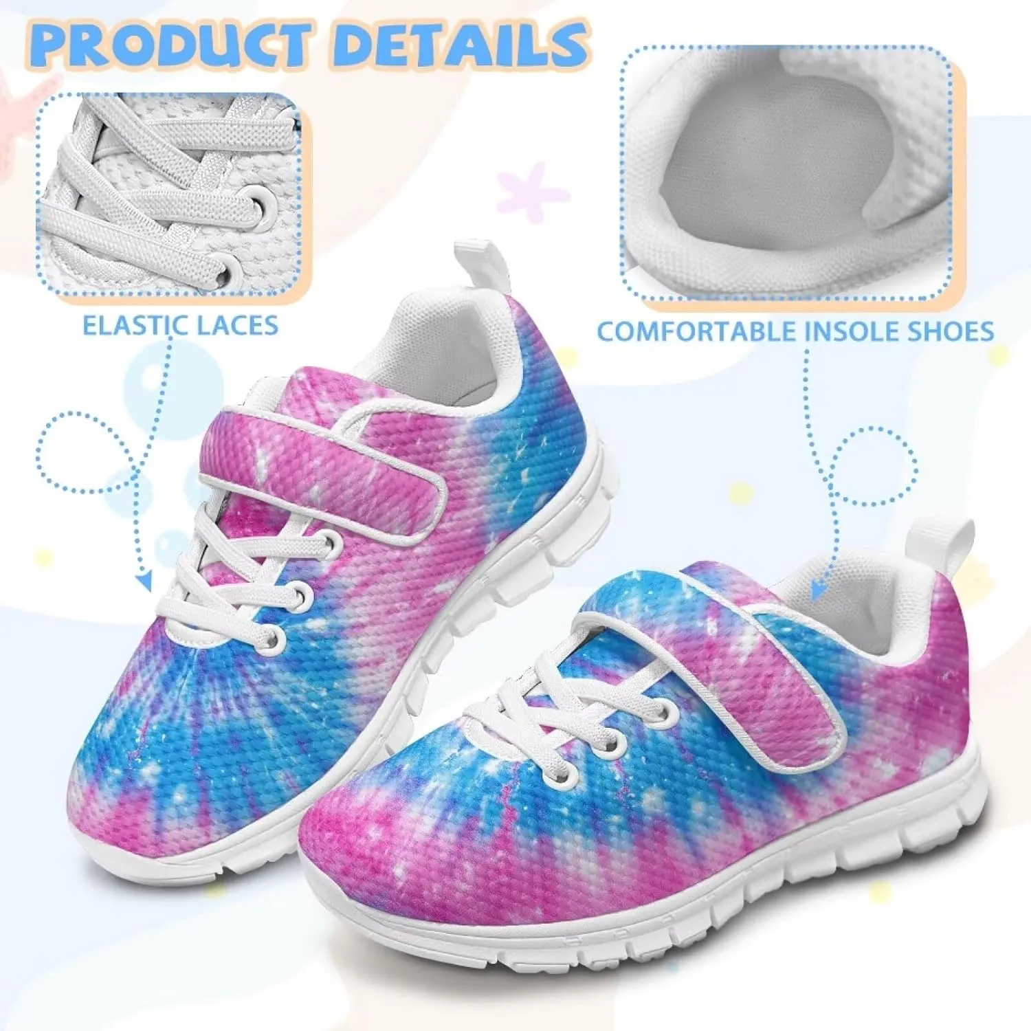 Girls Slip On Sneakers Cute Animal Little Kids Shoes School Tennis Shoes