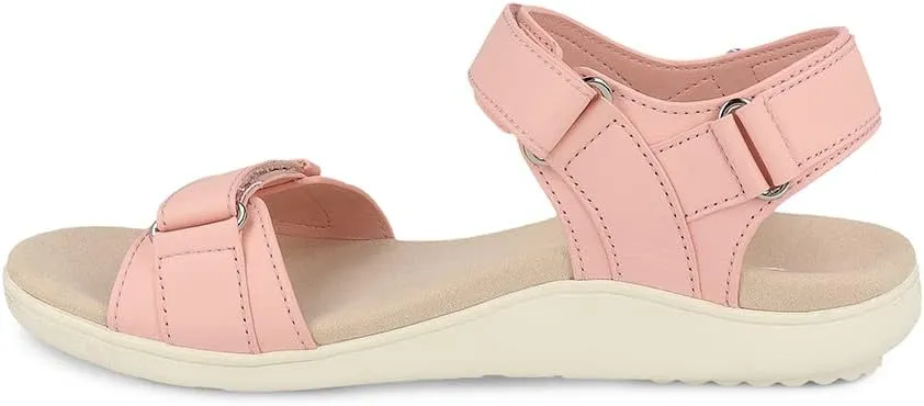 Gravity Defyer Women's GDEFY Hilnor Leather Fashion Slides - VersoShock Proven Performance Orthotic Stress Recovery Outdoor Sandals