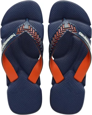 havaianas for Men - Power 2.0 Flip Flops - Navy/Navy/White - 9/10