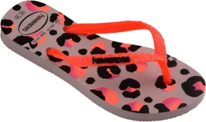 Havaianas Kids Slim Glitter II Flip Flops - Stylish Glitter Sandals - 13C/1Y Little Kid