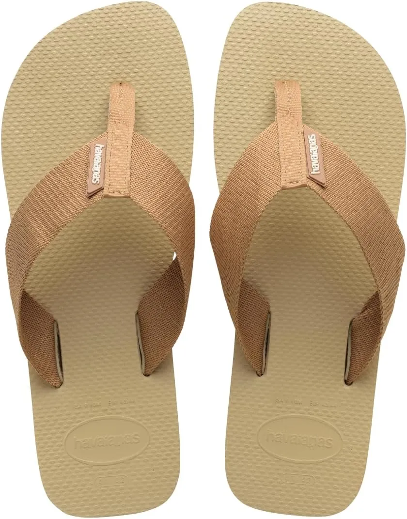 havaianas Men's Urban Basic Material Sandal Indigo Blue Flip-Flop