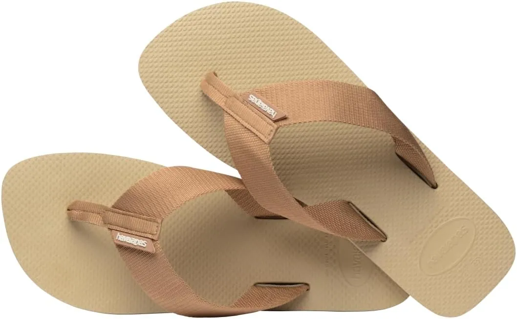 havaianas Men's Urban Basic Material Sandal Indigo Blue Flip-Flop