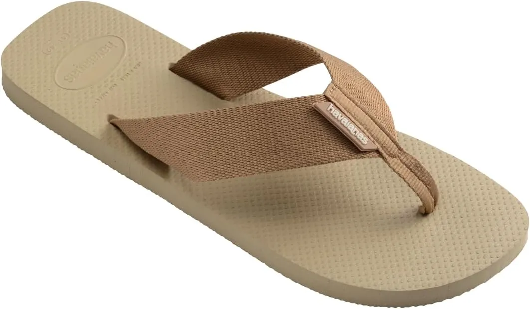 havaianas Men's Urban Basic Material Sandal Indigo Blue Flip-Flop