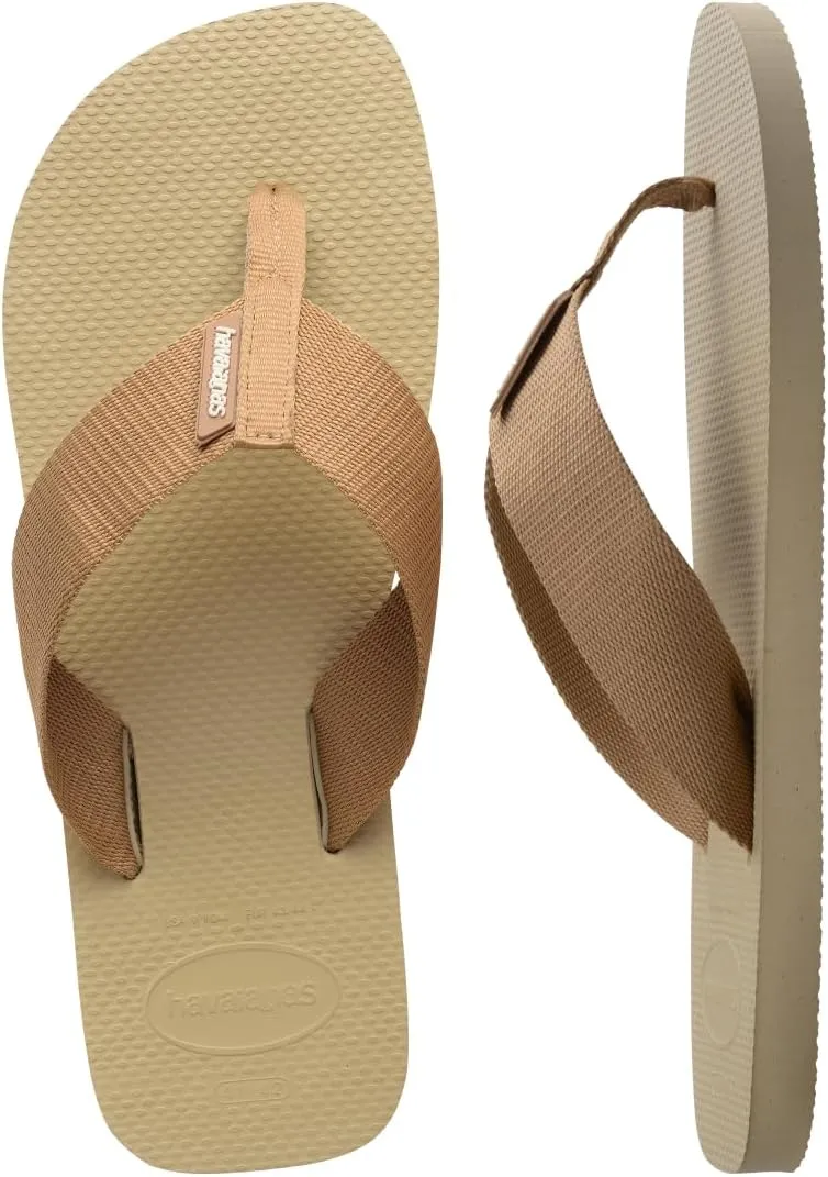havaianas Men's Urban Basic Material Sandal Indigo Blue Flip-Flop