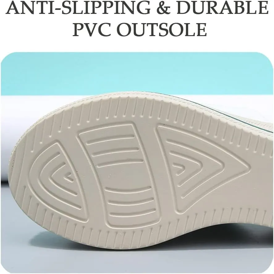 HESBITEUL Womens Platform Sandals Comfortable Walking Orthopedic Slippers Ladies Arch Support Sandals