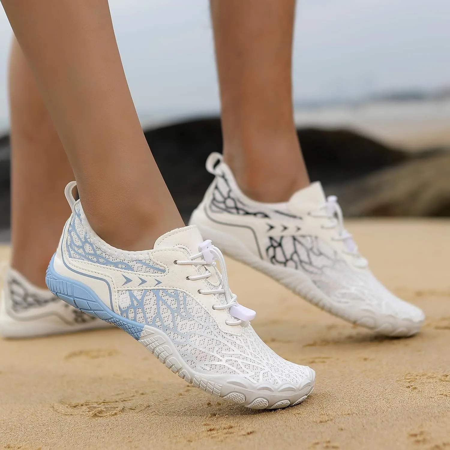 Hike Barefoot Shoes for Women Men, Wide Toe Footwear Barefoot Hiking Shoes,Pro Barefoot Shoe,Healthy & Non-Slip Breathable Barefoot Water Shoe