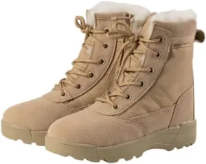 Hiking Boots Girls Boys Summer Camp Waterproof Anti-collision Non-slip Desert Boots Military Fan Shoes Children's Work Boots