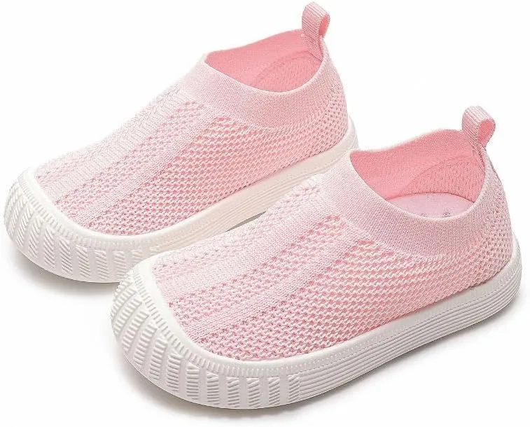 Jack & Lily Canvas Sneakers for Kids - Breathable Toddler Shoes with Non-Slip Sole for Confident Steps - Slip on Shoes for Comfort & Daily Play - Baby Sneakers Keep Little Feet Happy All Day