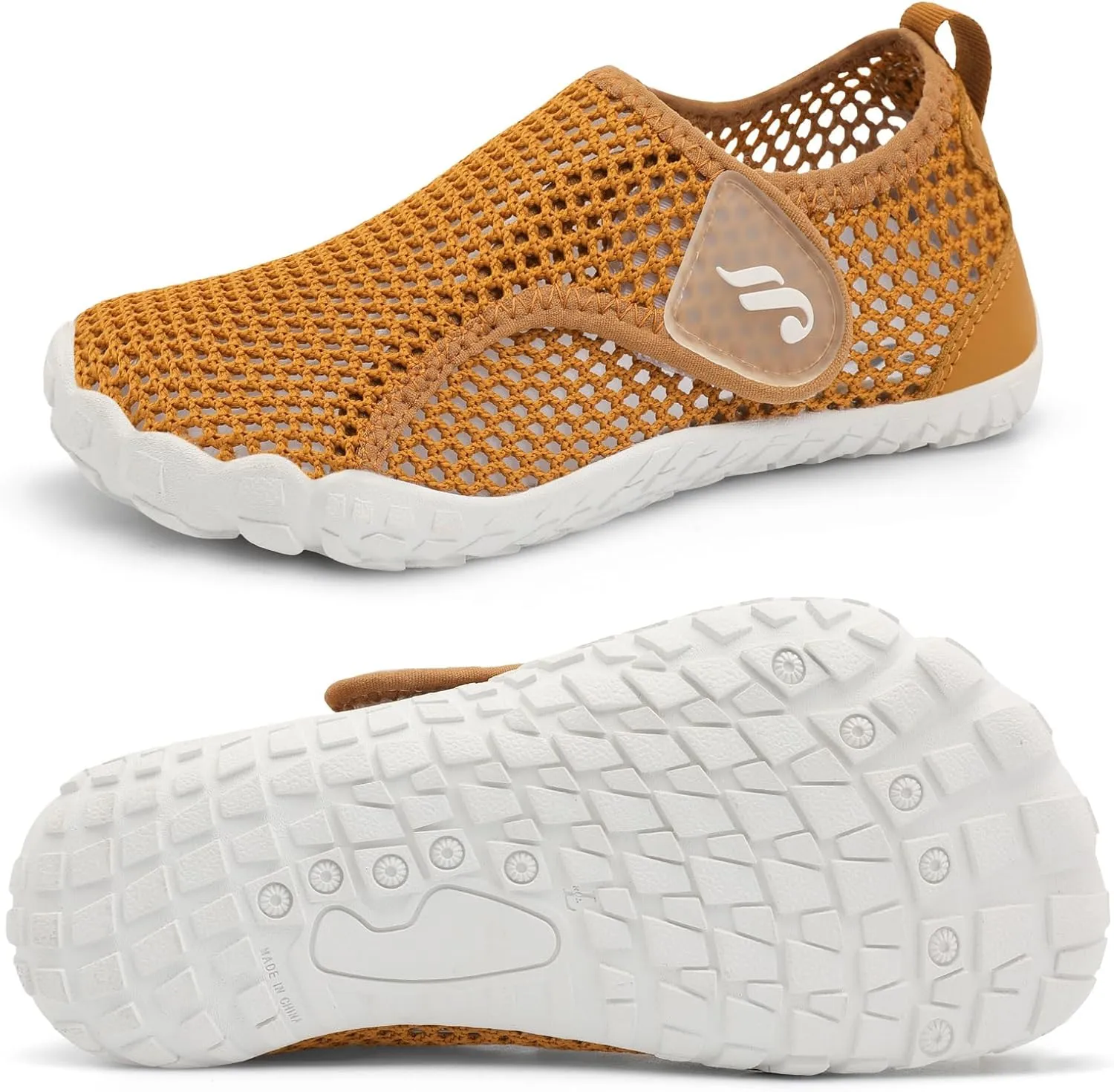 JIASUQI Kids Water Shoes for Boys Girls Barefoot Swim Beach Shoes Quick Dry Hiking Shoes Sneakers for Kids