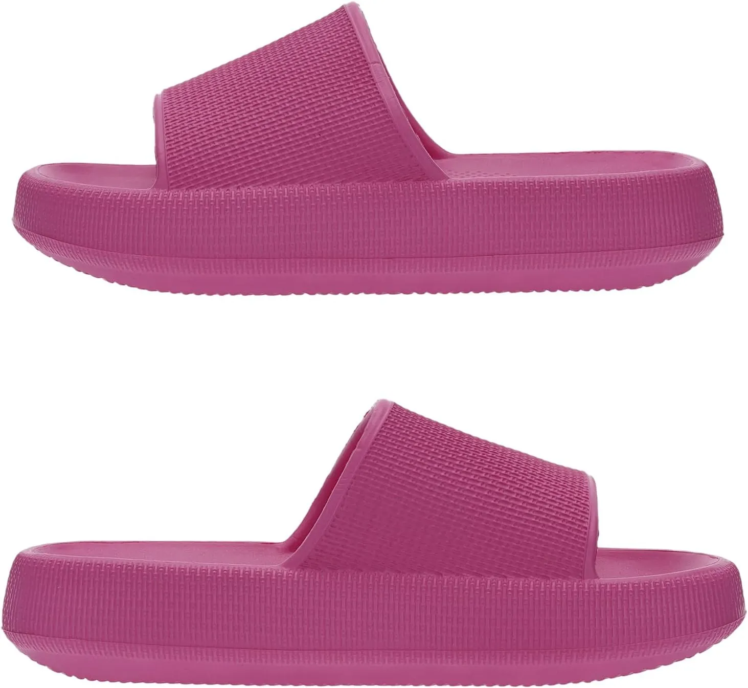 Joomra Pillow Slippers for Women and Men Non Slip Quick Drying Shower Slides Bathroom Sandals | Ultra Cushion | Thick Sole