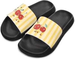 JoyLamoria Animals Pattern Sandals House Slides for Children's Cozy Home Cartoon Pillow Slippers Soft Cushioned Beach Pool Bathroom Summer