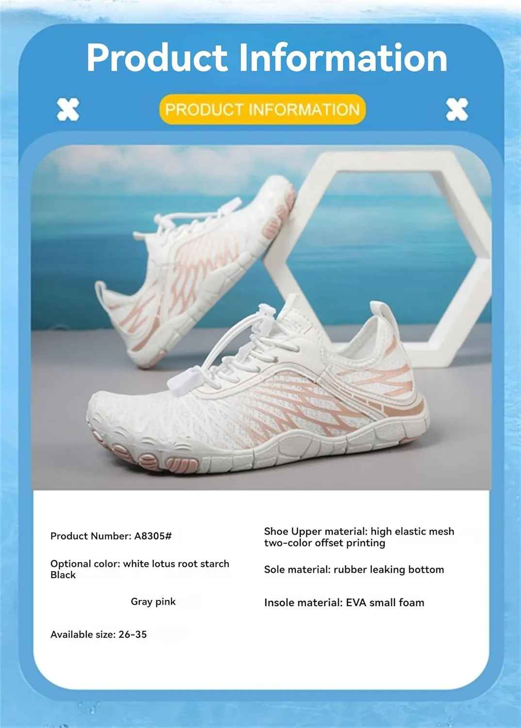 Kids Barefoot Shoes Girls Boys Lightweight Non Slip Water Shoes Unisex Toddler Walking Shoes Comfort Breathable Quick Dry Water Shoes for Boating Swimming Kayaking Riding Runnin Surfing Camping