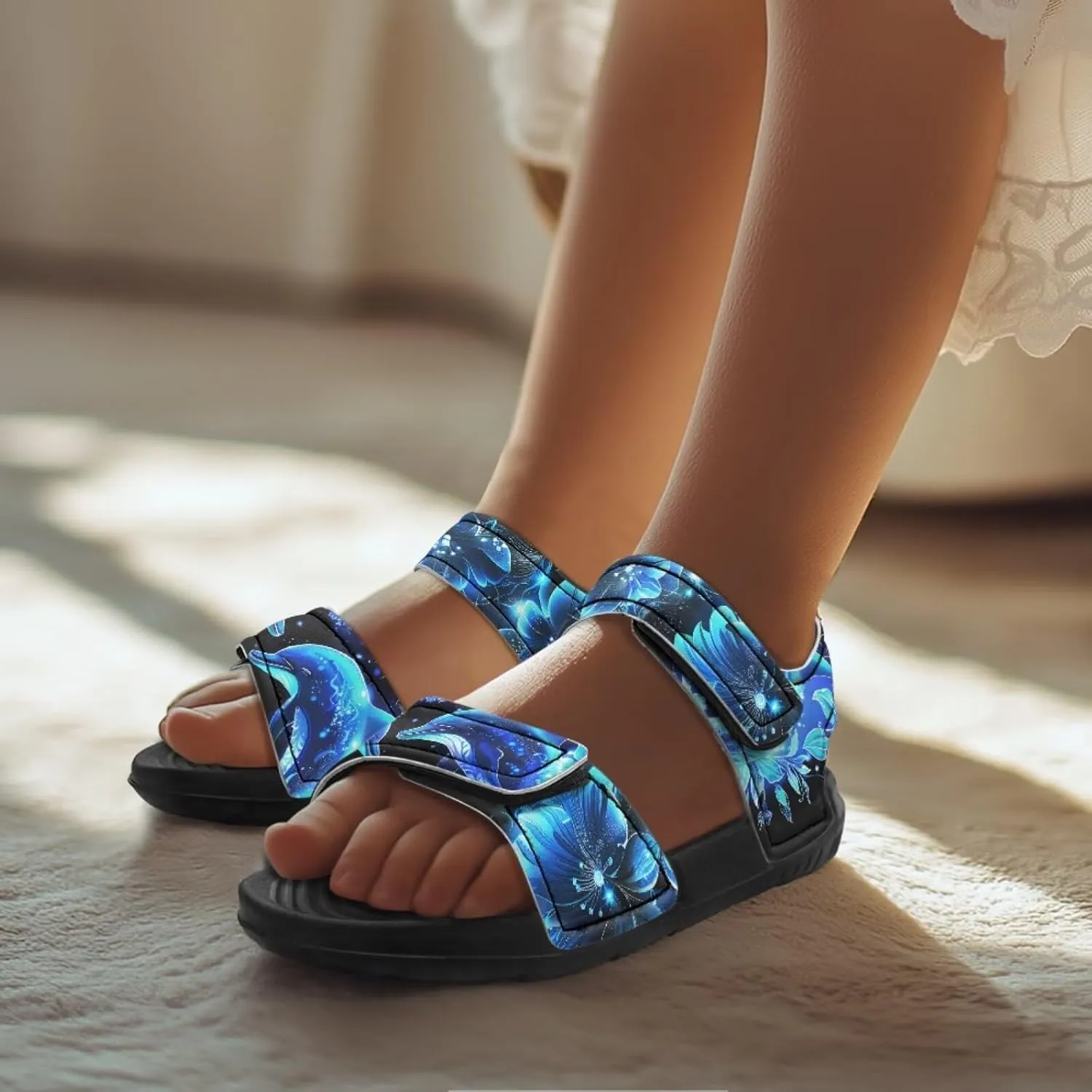 Kids Capybara Sandals Open Toe Water Shoes US 5 Boys and Girls Athletic Outdoor Sport Sandals Quick Dry Summer Shoes