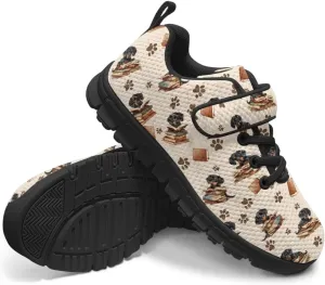 Kids Cute Sneakers for Girls School Single Buckle Sports Shoes Breathable Lightweight Walking Running Shoes