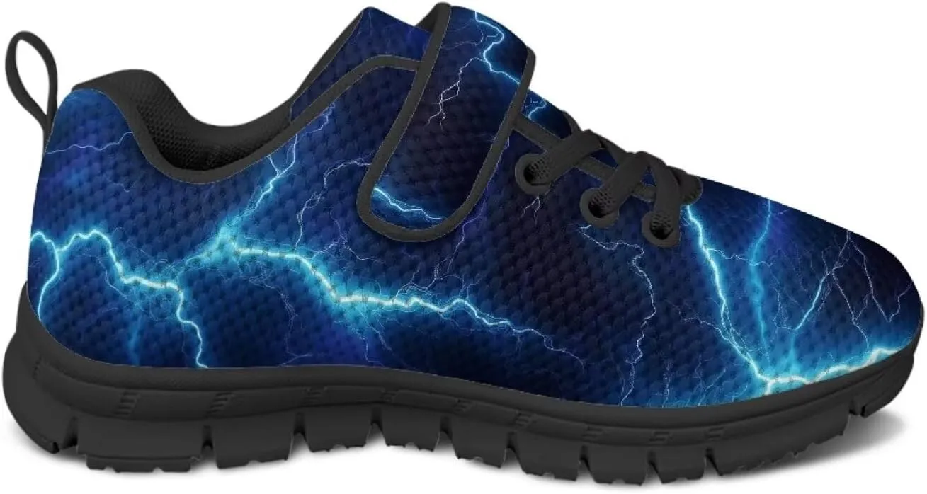 Kids Shoes for Boys Breathable Lightweight Single Buckle Sneakers Low Top Mesh Athletic Casual Shoes