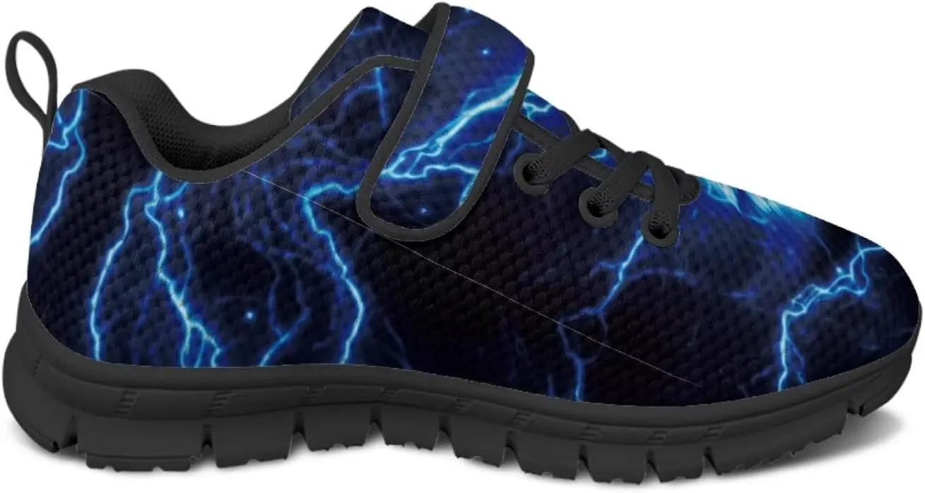 Kids Shoes for Boys Single Buckle Running Walking Sneakers Breathable Lightweight Sports Shoes US-11-2.5