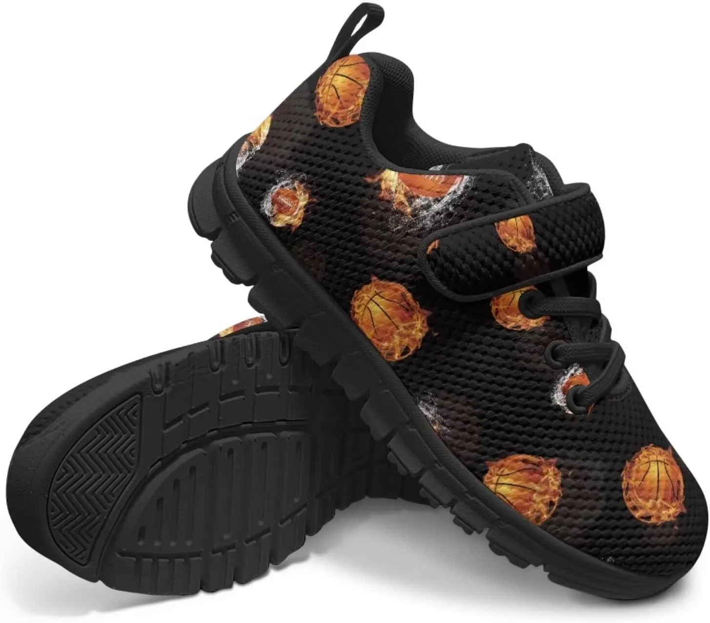 Kids Shoes for Boys Single Buckle Running Walking Sneakers Breathable Lightweight Sports Shoes US-11-2.5