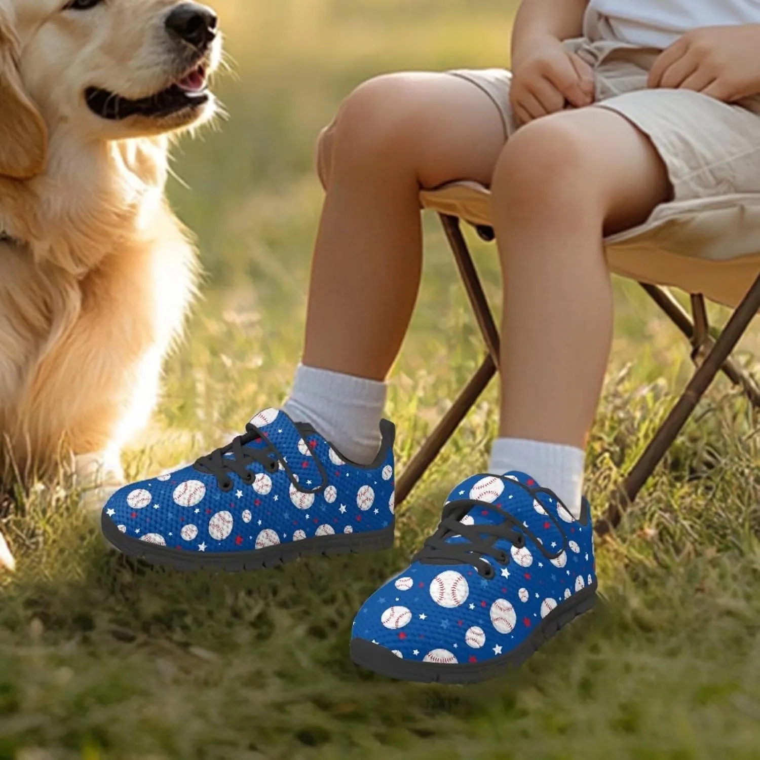 Kids Shoes for Boys Single Buckle Running Walking Sneakers Breathable Lightweight Sports Shoes US-11-2.5