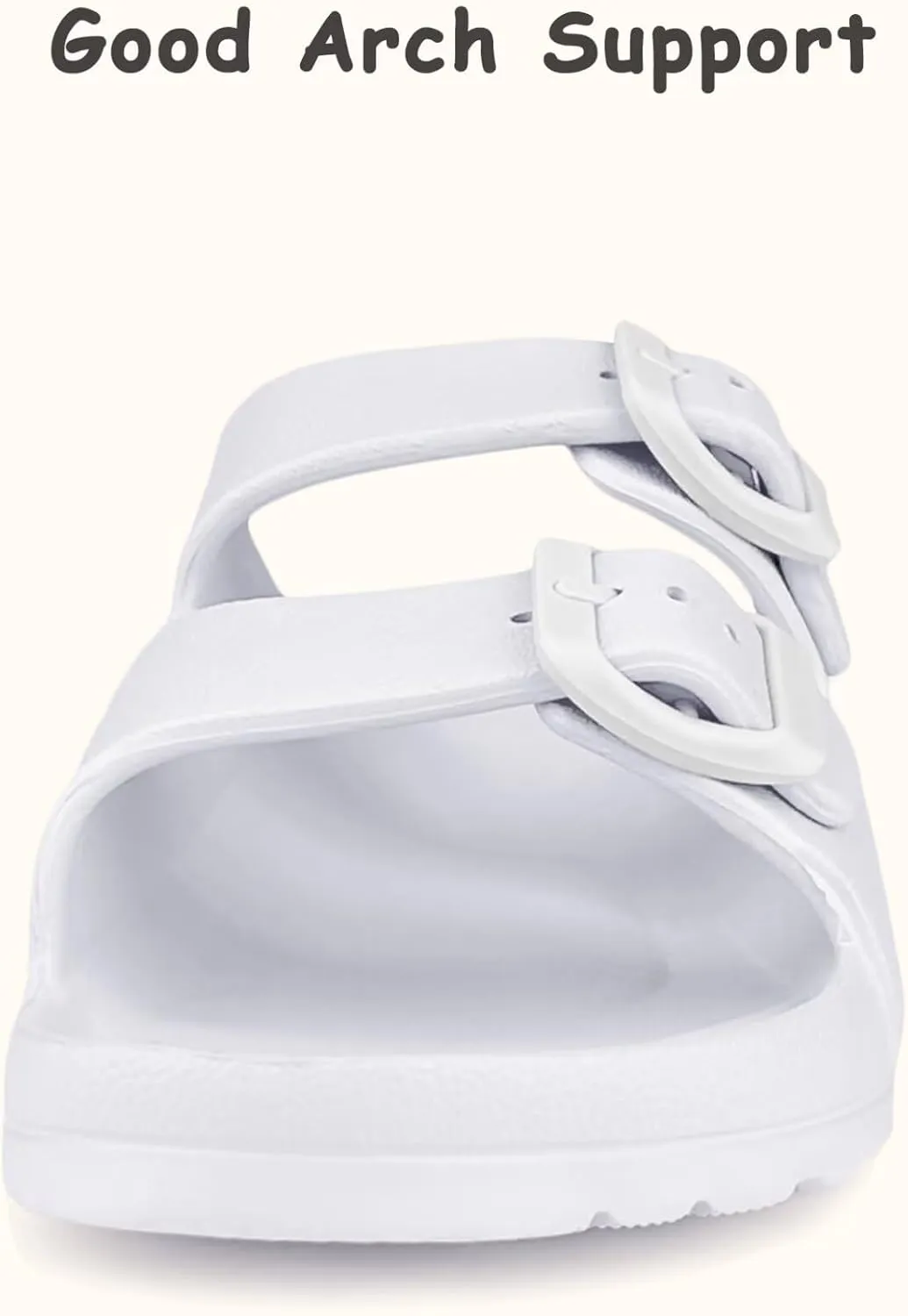 Kids Slide Sandals Boys Girls Buckle Adjustable EVA Slipper Sandals