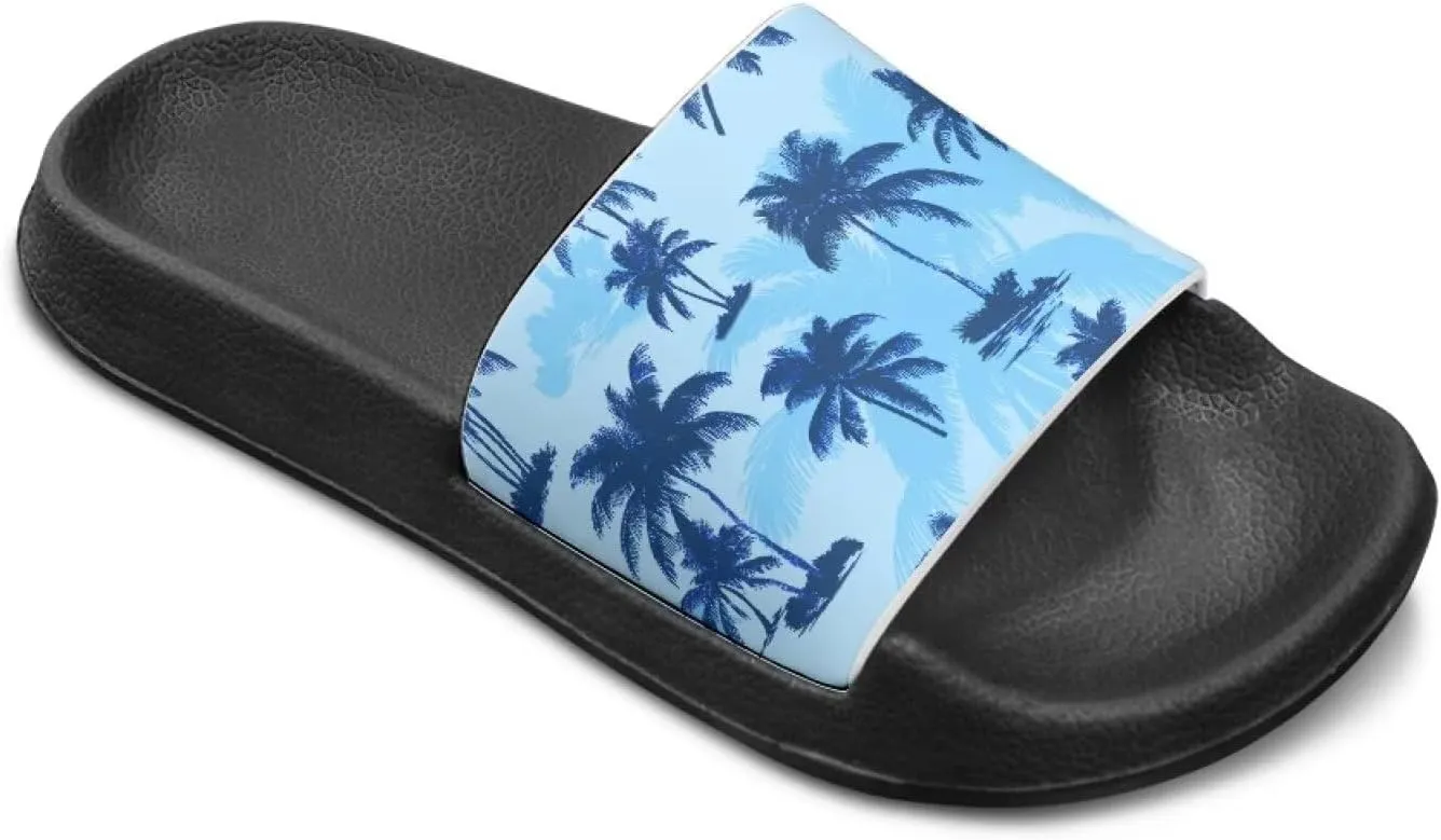 Kids Slides Sandals Non-slip Beach Slides for Girls Boys Waterproof