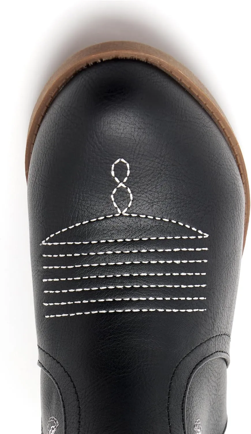Kids Western Boots Embroidered Cowgirl Cowboy Boots Boys Girls Mid Calf Round Toe Riding Shoes Little Kid/Big Kid