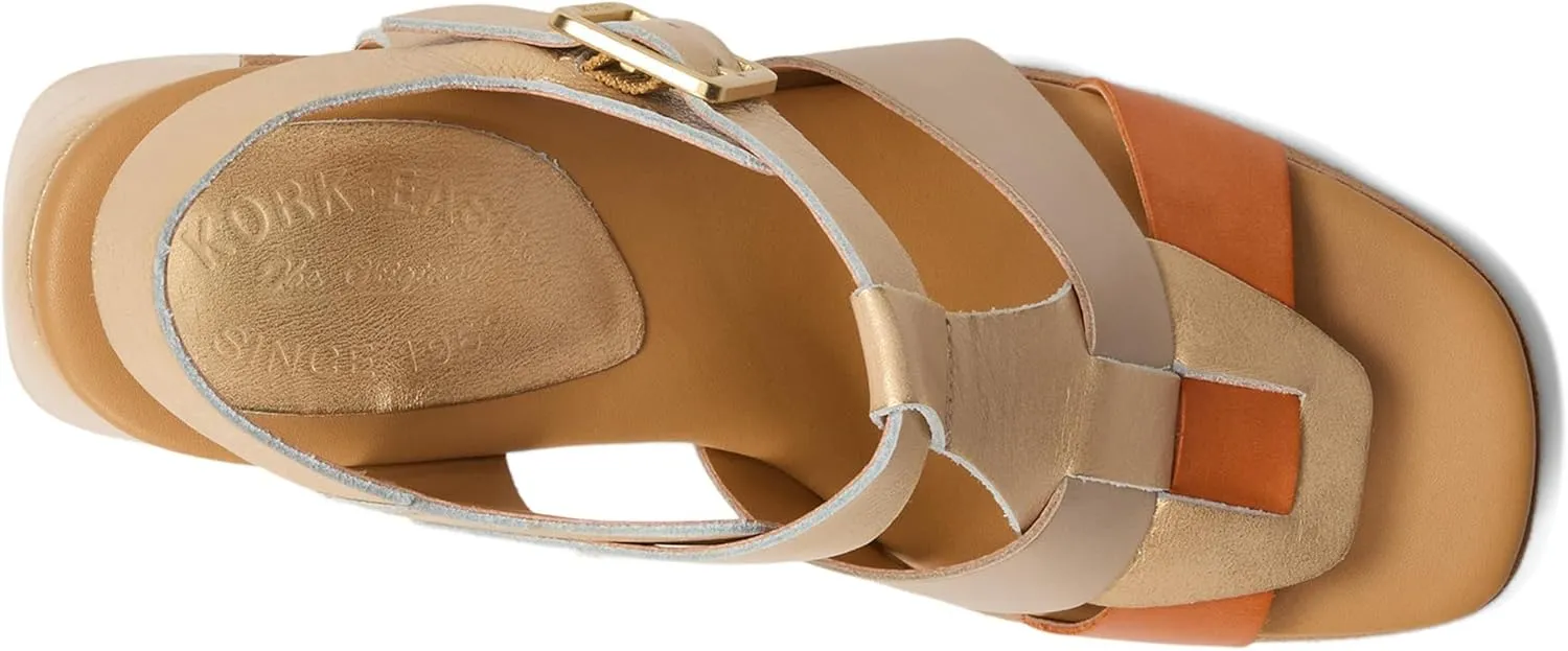 KORK-EASE Women's Macey Heeled Platform Sandal