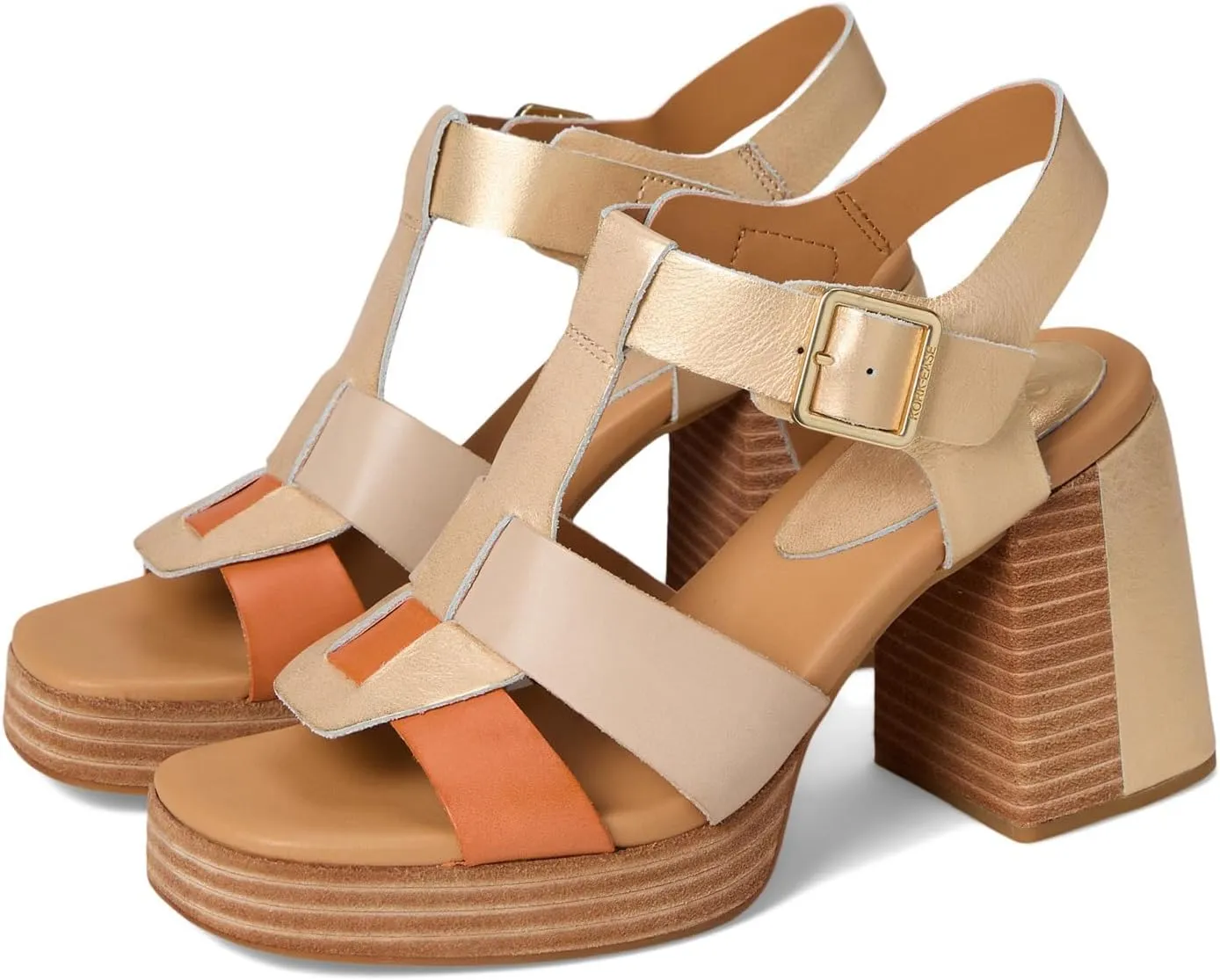 KORK-EASE Women's Macey Heeled Platform Sandal