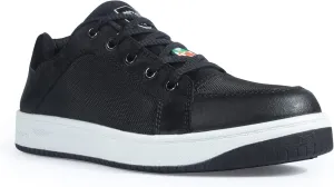 KPR Safety I886 Men's ASTM Approved Athletic Safety Work Shoes Composite Toe Waterproof Nubuck Leather Antislip ESR Wide Width