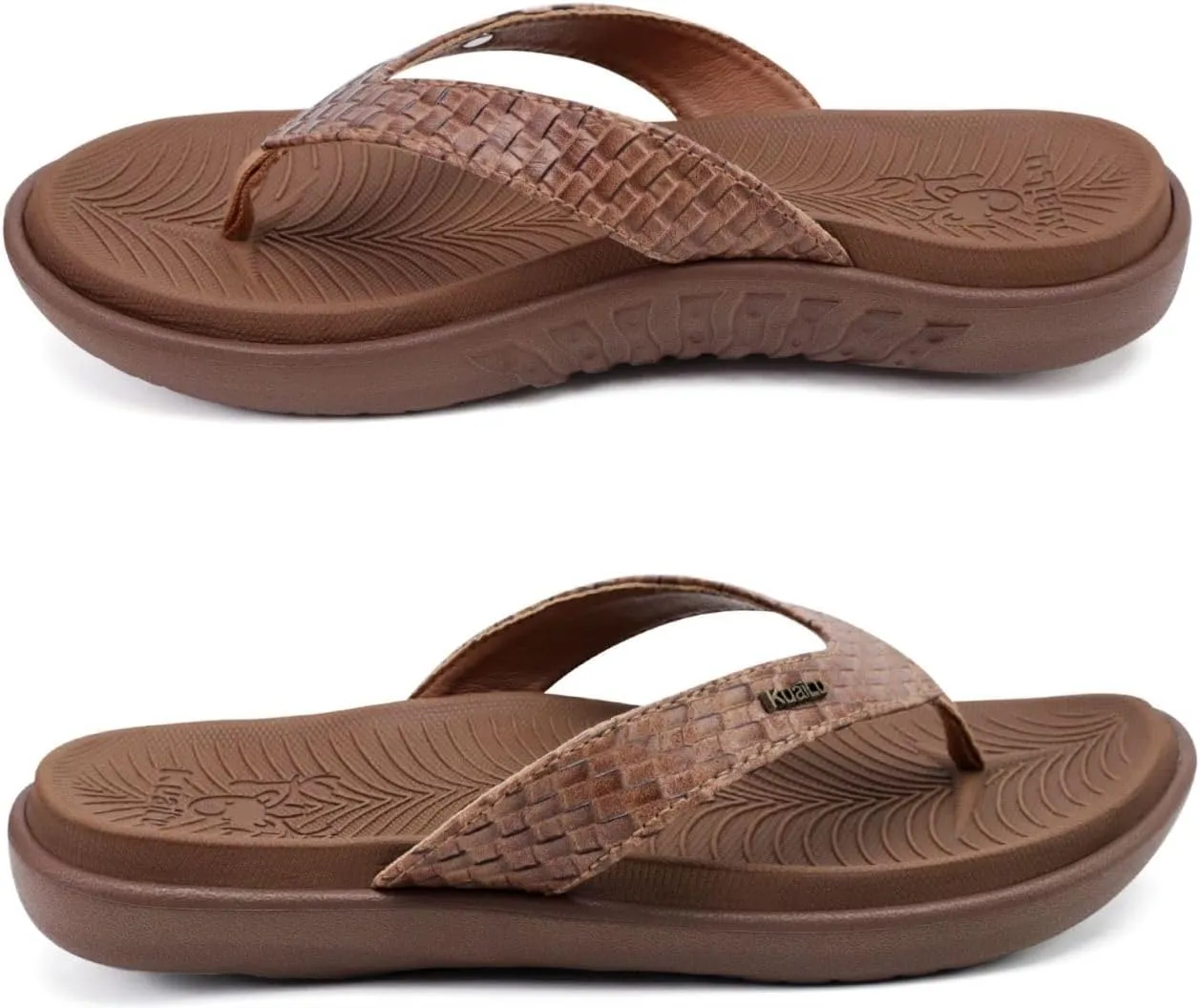 KuaiLu Womens Flip Flops Ladies Yoga Mat Comfortable Walking Thong Sandals With Plantar Fasciitis Arch Support Slip On Indoor Outdoor For Summer