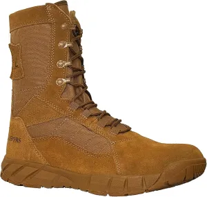 Lightweight Man Tactical Military Boots Combat Boots Anti-Collision Side Zipper Training Lace Up Outdoor Hiking Breathable Shoe