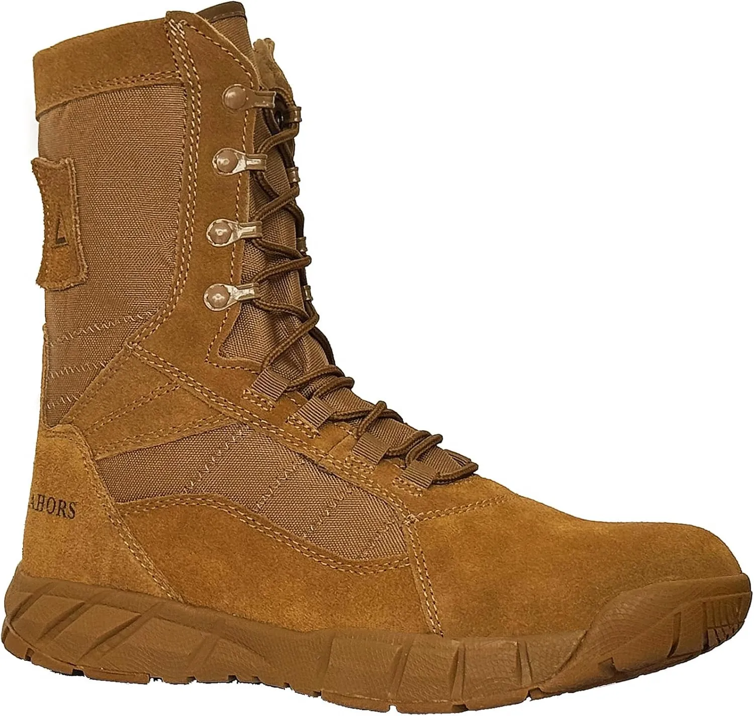 Lightweight Man Tactical Military Boots Combat Boots Anti-Collision Side Zipper Training Lace Up Outdoor Hiking Breathable Shoe