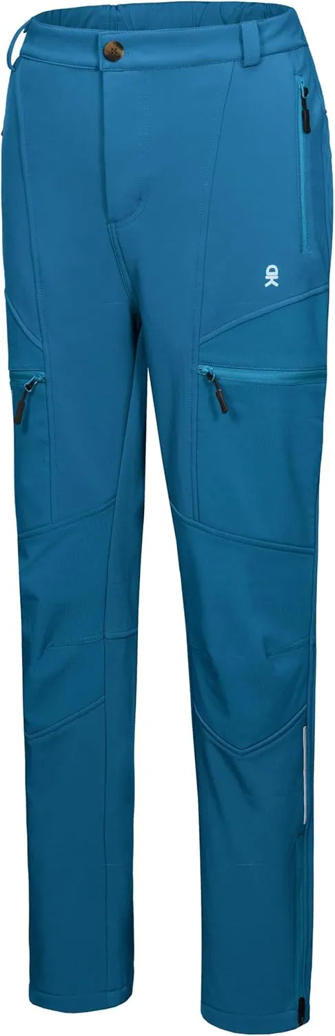 Little Donkey Andy Women's Ski Softshell Pants, Winter Windproof Snow Pants
