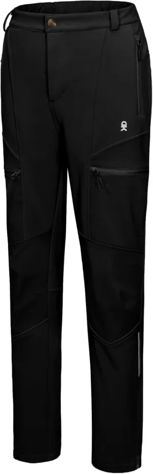 Little Donkey Andy Women's Ski Softshell Pants, Winter Windproof Snow Pants