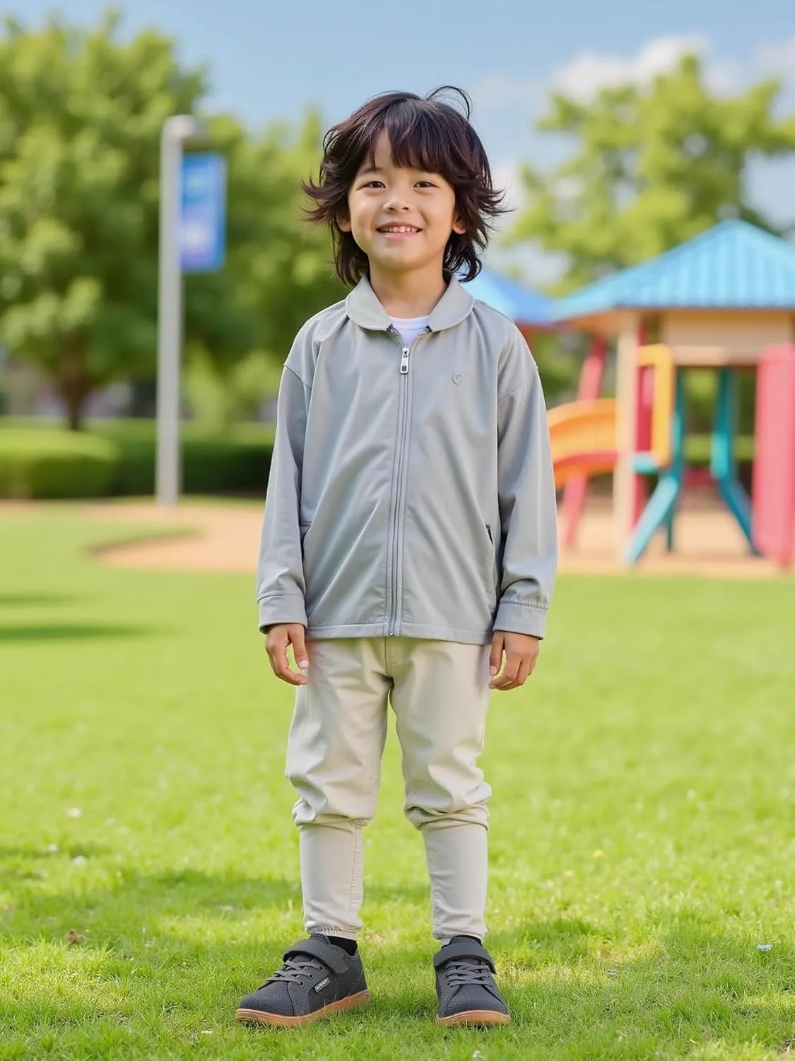 Little/Big Kids Barefoot Shoes Boys Breathable Walking Sneakers Girls Lightweight Wide Toe Box Shoes for Indoor Outdoor