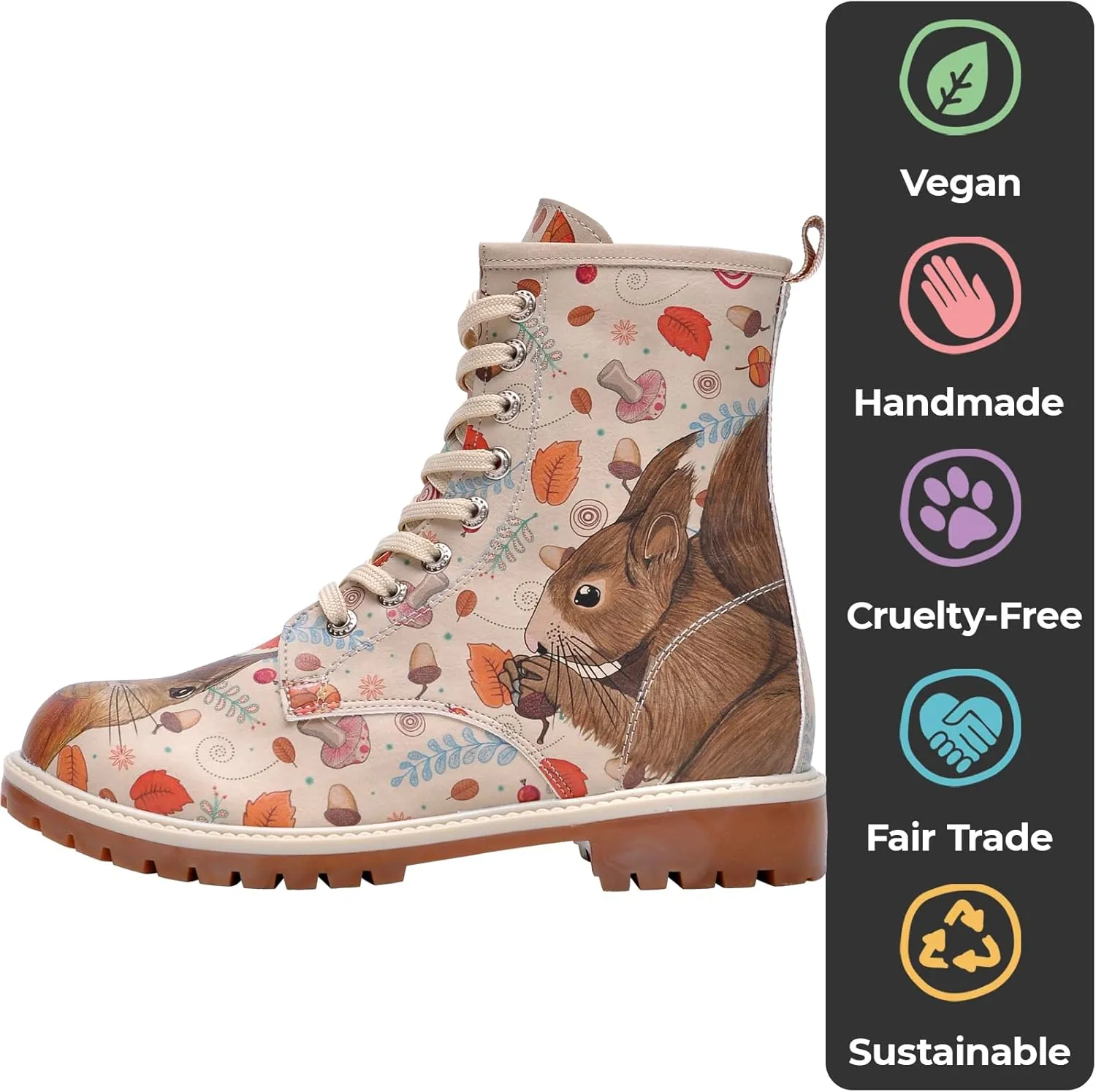 Long Boots for Women – Vegan Leather and Unique Design Womens Winter Boots, Comfortable and Stylish Womens Boots